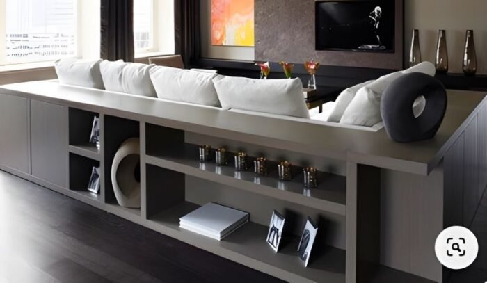 Estofados de Design Moderno Melbourne com Prateleiras em Mdf - Image 28